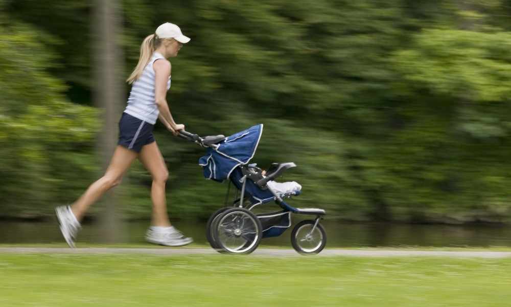 Running with Jogging Stroller